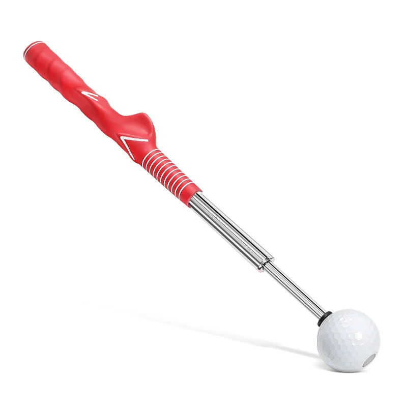 Golf Retractable Swing Trainer for Tempo, Strength & Swing Training